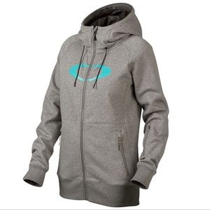 Oakley hotel eclipse gray logo hoodie size medium